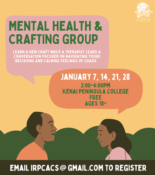 KPC Mental Health Crafting Group Flyer